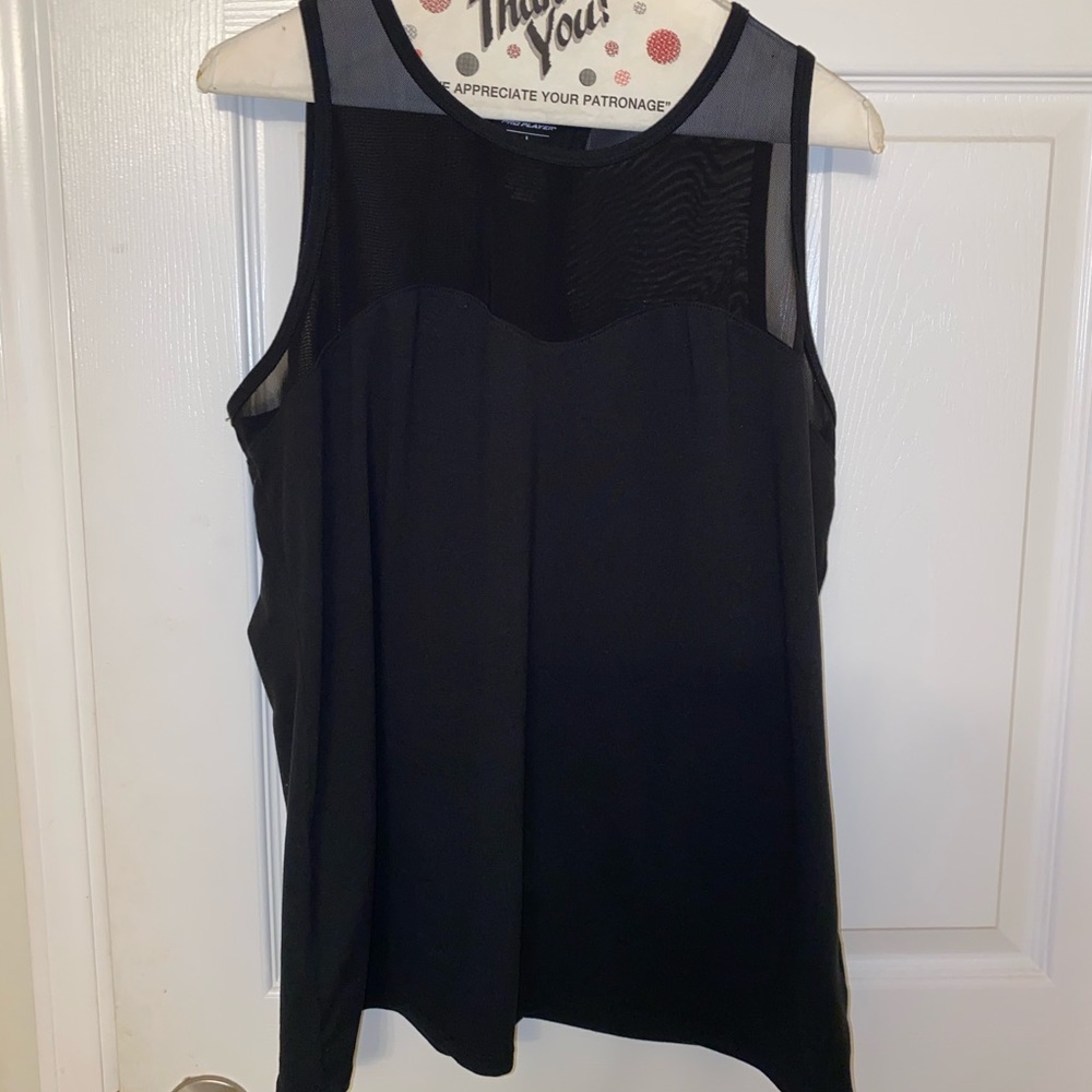 Black Workout Tank Top